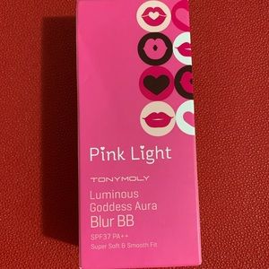 Pink light TONYMOLY luminous goddess aura blur BB